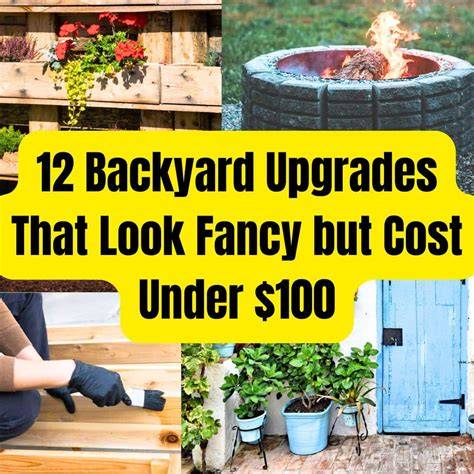 [Budget Guide] 12 Clever Small Backyard Upgrades Under $75