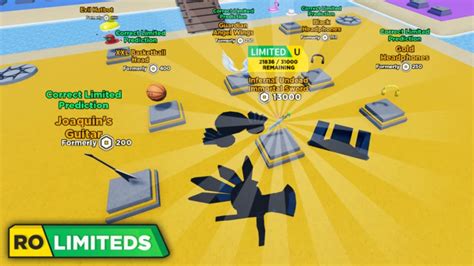 [Correct Limited Predictions] RoLimiteds - Roblox