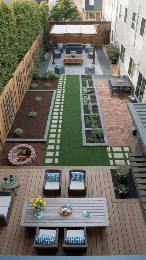 [Design Blueprint] How To Layout A Narrow Backyard For Maximum Functional Flow