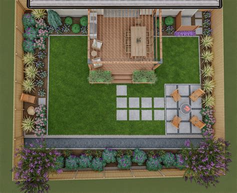 [Design Blueprint] How To Layout A Small Backyard For Multi-Generational Family Use