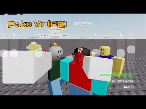 [FE] Fake VR Script - Pastebin.com