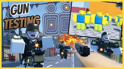 [HD Arms] Gun Testing - Roblox