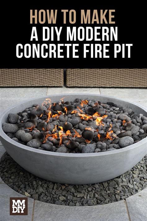 [How-To] How To Build A Custom Concrete Fire Pit Table In A Single Weekend