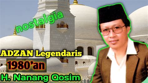 Karir Politik H Nanang Qosim Za biografi h nanang qosim za