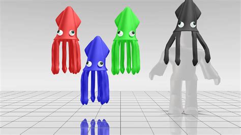 [MMD] Roblox Squid Hat (+DL) by ona2000 on DeviantArt
