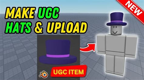 [NEW!] How to UPLOAD Hats to Roblox! - YouTube