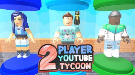 [NEW] 2 Player YouTube Tycoon! - Roblox