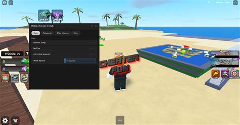 [NEW] Military Tycoon Script Hack / GUI | Auto Farm + Raid | Kill All