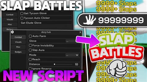[NEW] ROBLOX Slap Battles Hack Script GUI: Kill Aura, Auto Farm 