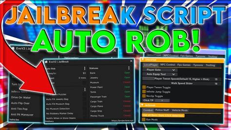 [NEW] Roblox Jailbreak Auto rob Script Hack | Jailbreak Autofarm 