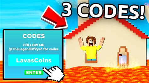 [NEW] Roblox The Floor Is LAVA Codes - June 2023 - Super Easy