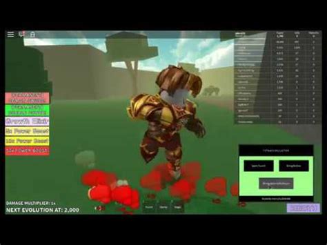 [ROBLOX] Titan Simulator Hack GUI - YouTube