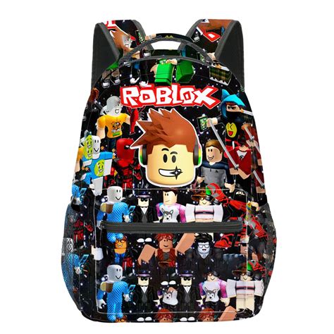 [Ready Stock] Roblox School Bag Student Backpack Roblox Kids 