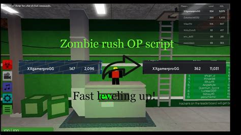 [Release][OP AF] Zombie Rush Level/Kills/Wave Script
