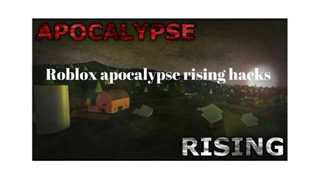 [Request] Roblox Apocalypse Rising Hack. - MPGH - MultiPlayer 