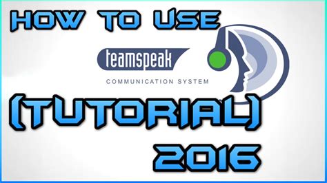 [Roblox] How to setup Teamspeak Client - YouTube