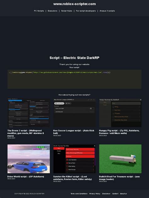 [Roblox Script] [NEW UI] ABena Gui For Electric State DarkRP