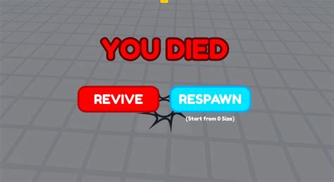 [Roblox Script] Automatically return to death point & Save / Return 