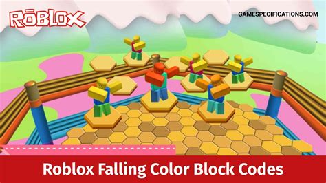 [Roblox Script] Falling Color Block - Touch All