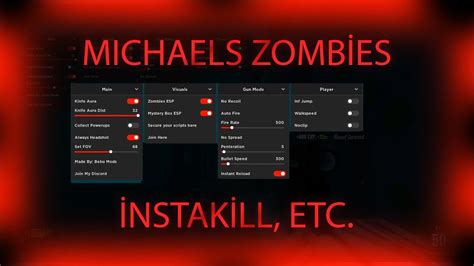 [Roblox Script] Michael\'s Zombies instakill