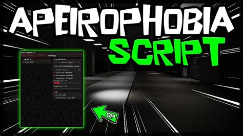 [Roblox Script] Release, Apeirophobia GUI