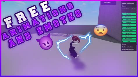 [Roblox Script] Roblox Emotes and Animations