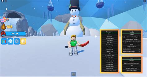 [Roblox Script] Snow Shoveling Simulator GUI | FREE TOOLS 
