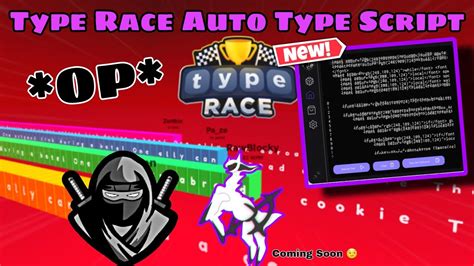 [Roblox Script] Type Race Auto Type