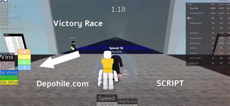 [Roblox Script] Victory Race - Free Wins