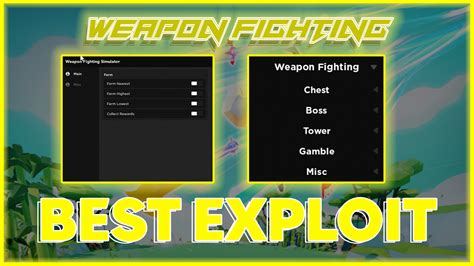 [Roblox Script] Weapon Fight Simulator Script