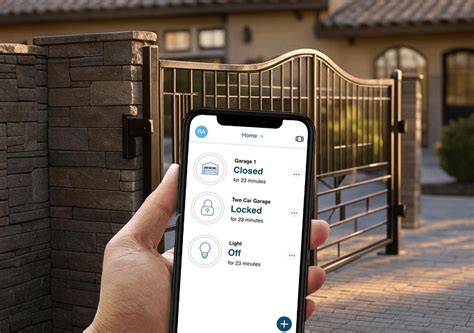 [Smart Tech] Automated Security Floodlights And Smart Gate Integration