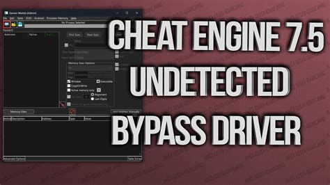 [Tutorial] [Tutorial] Undetected Cheat Engine + Driver | 2023 