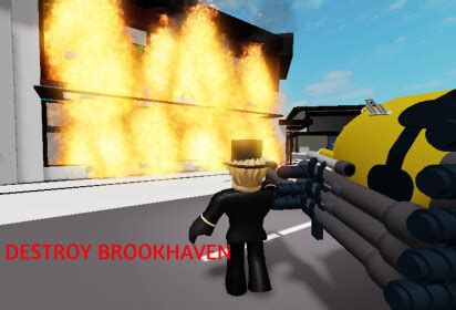 [UPDATE]Destroy brookhaven with Nukes - Roblox