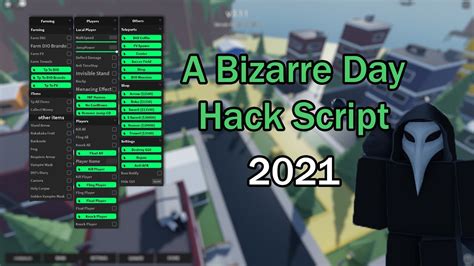 [Work!] A Bizarre Day hack script pastebin 2021 - YouTube
