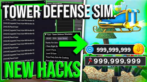 [XMAS] Roblox Tower Defense Simulator TDS Hack Script GUI: Auto 