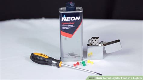 How To Put Lighter Fluid Into A Lighter