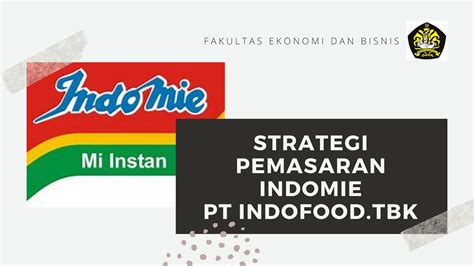 Strategi Bisnis Indofood