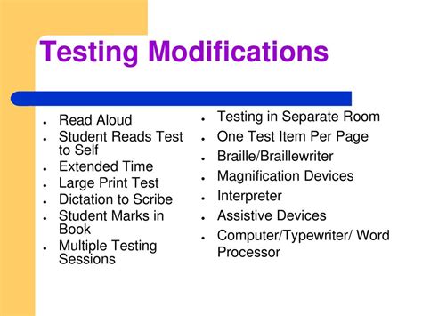 Test Modifications Virtually