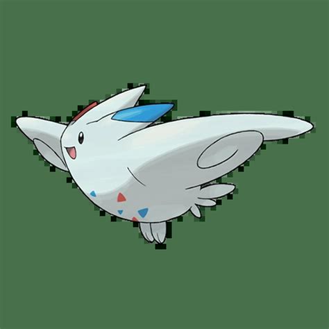 Togekiss, a beautiful flying/fairy type Pokemon with a long, flowing mane and wings