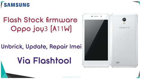 Unduh Firmware Oppo A11w