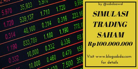 cara demo trading saham