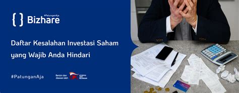 Kesalahan Umum dalam Investasi Saham