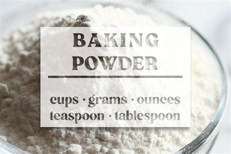 ½ teaspoon baking powder