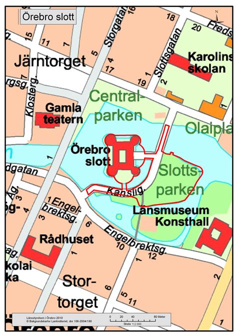 Sweden Map Orebro