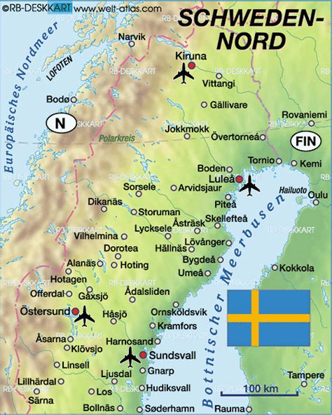 Östersund Karta Sverige Europa Karta