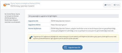 ösym sonuç belgesi indirme e-devlet