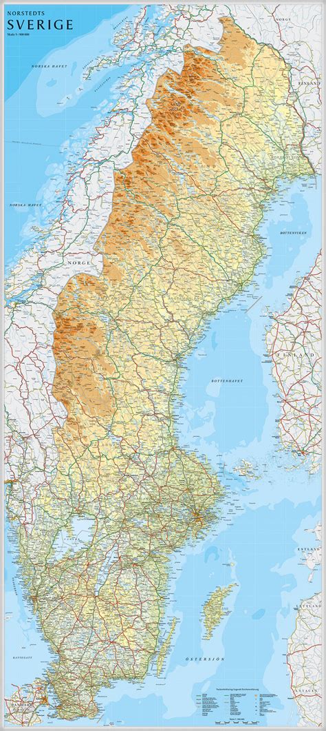 Sweden Maps Printable Maps of Sweden for Download