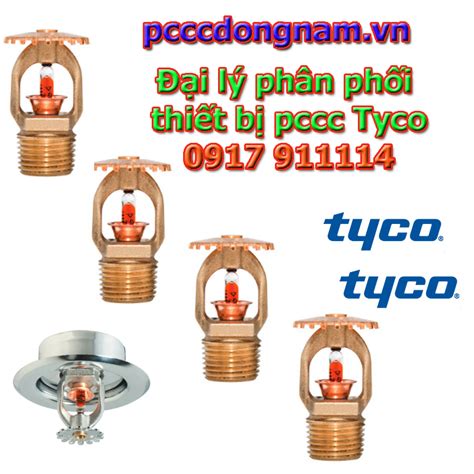 đầu phun sprinkler tyco