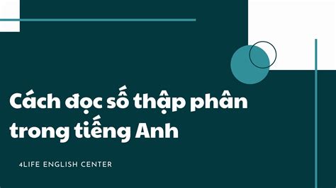 đọc phân số trong tiếng anh