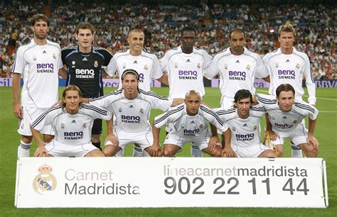 đội hình real madrid 2006
